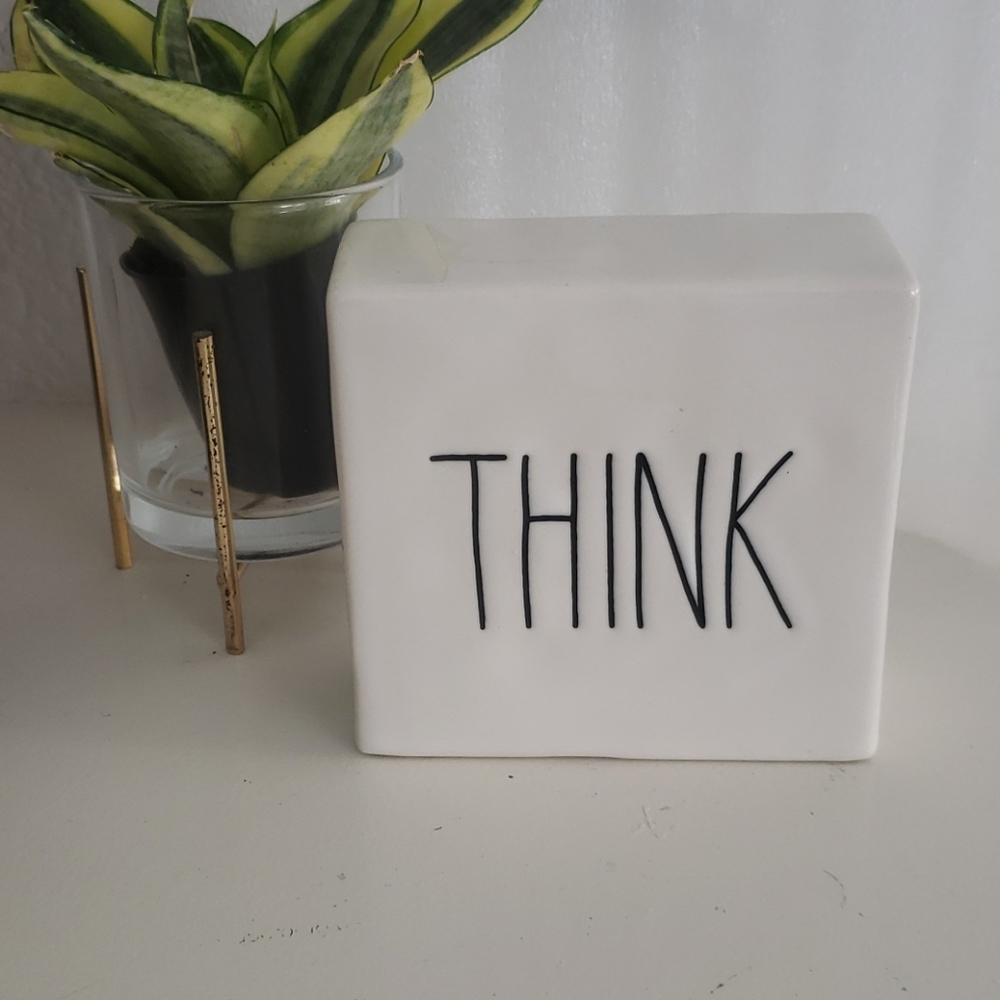 Rae Dunn by Magenta ceramic box sign
